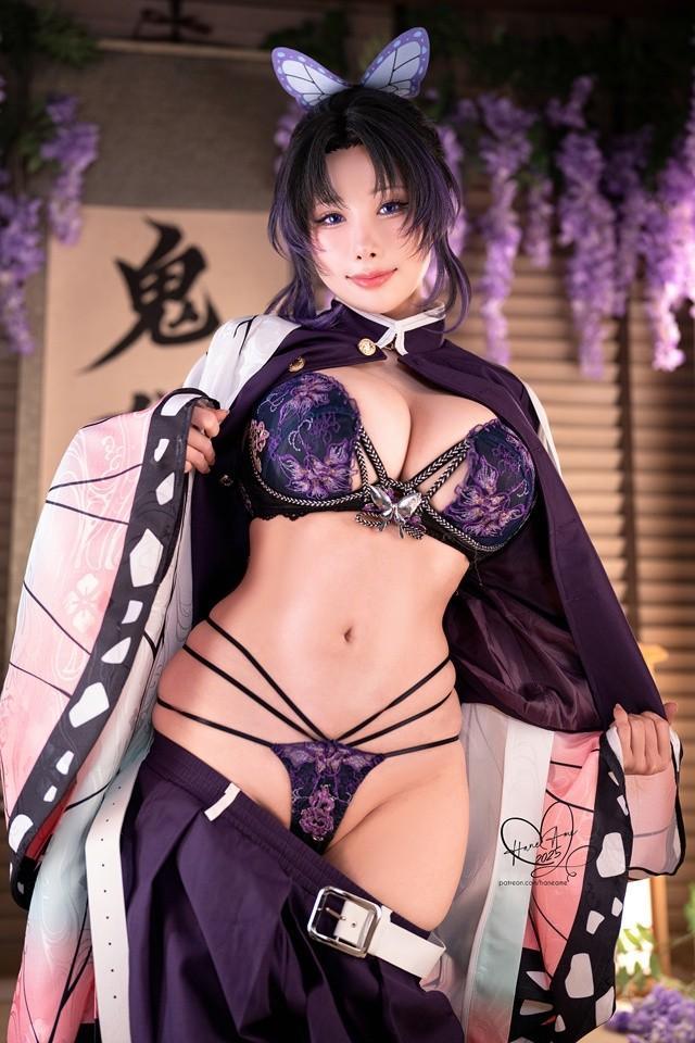 雨波_HaneAme – NO.431 鬼灭之刃 蝴蝶忍[44P-298MB]