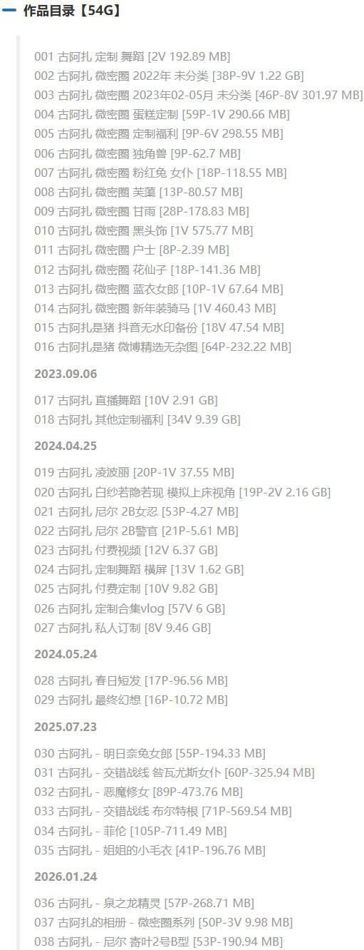 古阿扎 – 微密圈写真&视频合集【持续更新中】-1