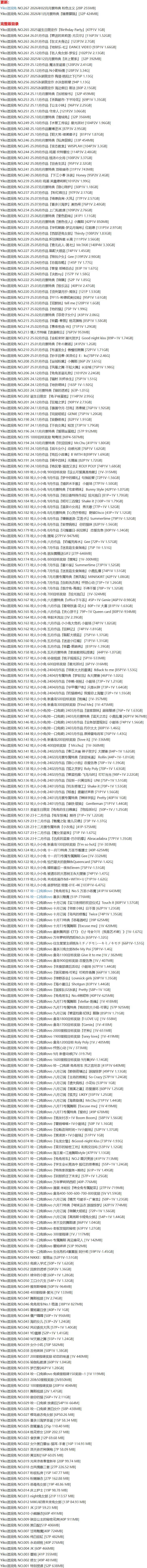 咬一口兔娘 – 写真图片合集【持续更新中】-1